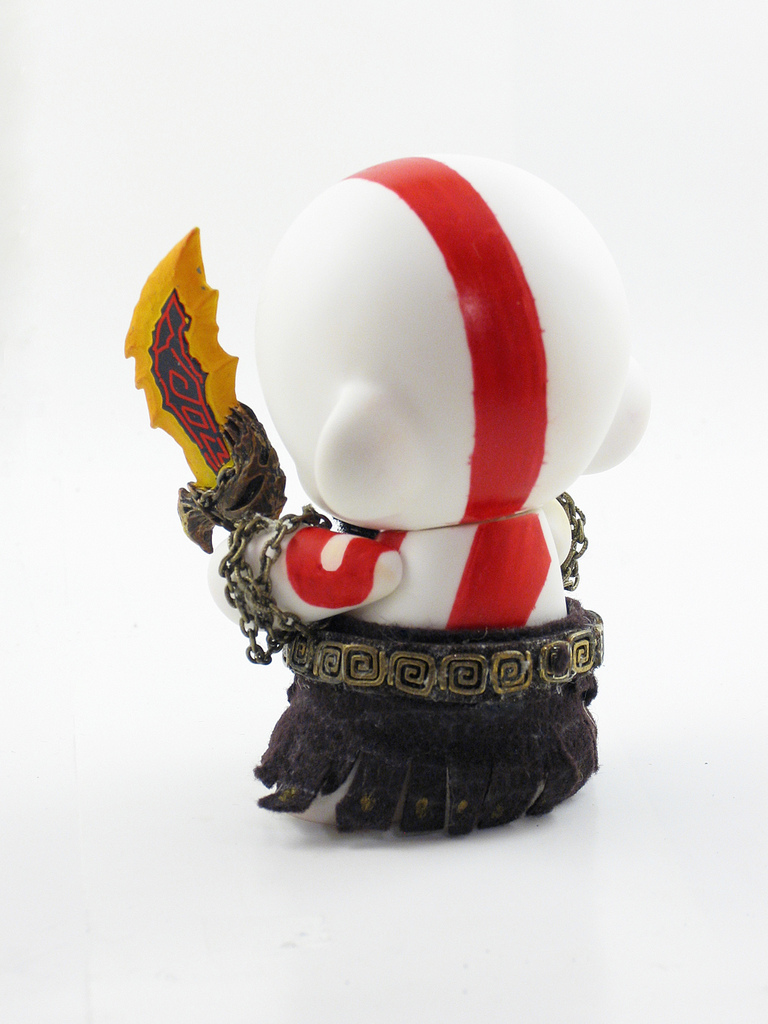 Custom Kratos Munny by Meagan VanBurkleo