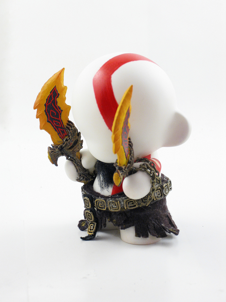 Custom Kratos Munny by Meagan VanBurkleo