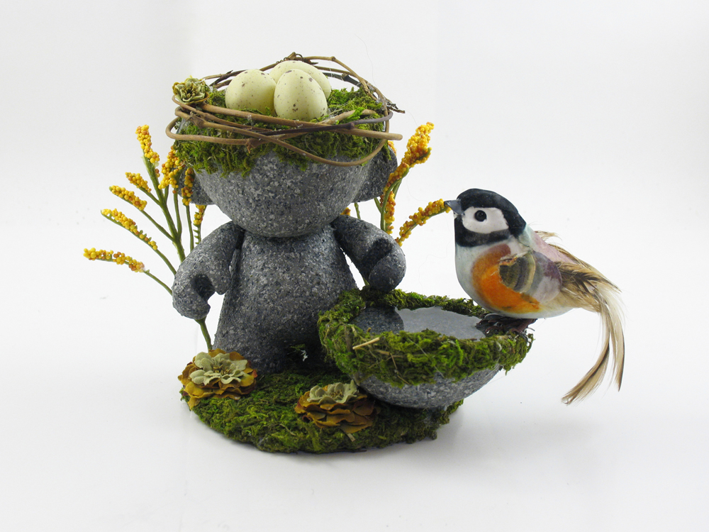 Custom Egg-Head Munny by Meagan VanBurkleo