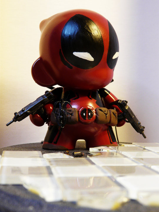 Custom Deadpool Munny by Meagan Marie