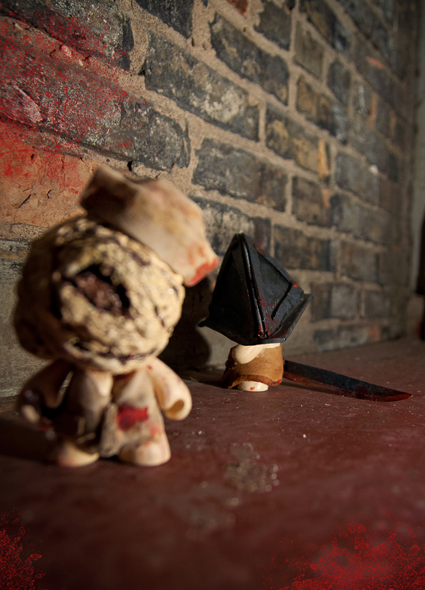 Custom Silent Hill Munny by Meagan VanBurkleo